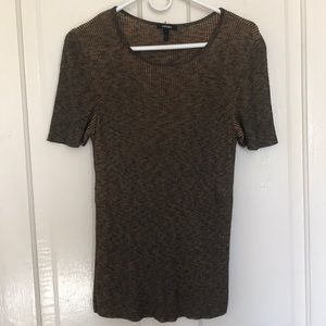 Escada rayon top with rich color.